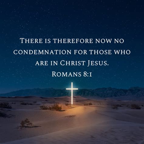 there is no condemnation in christ.